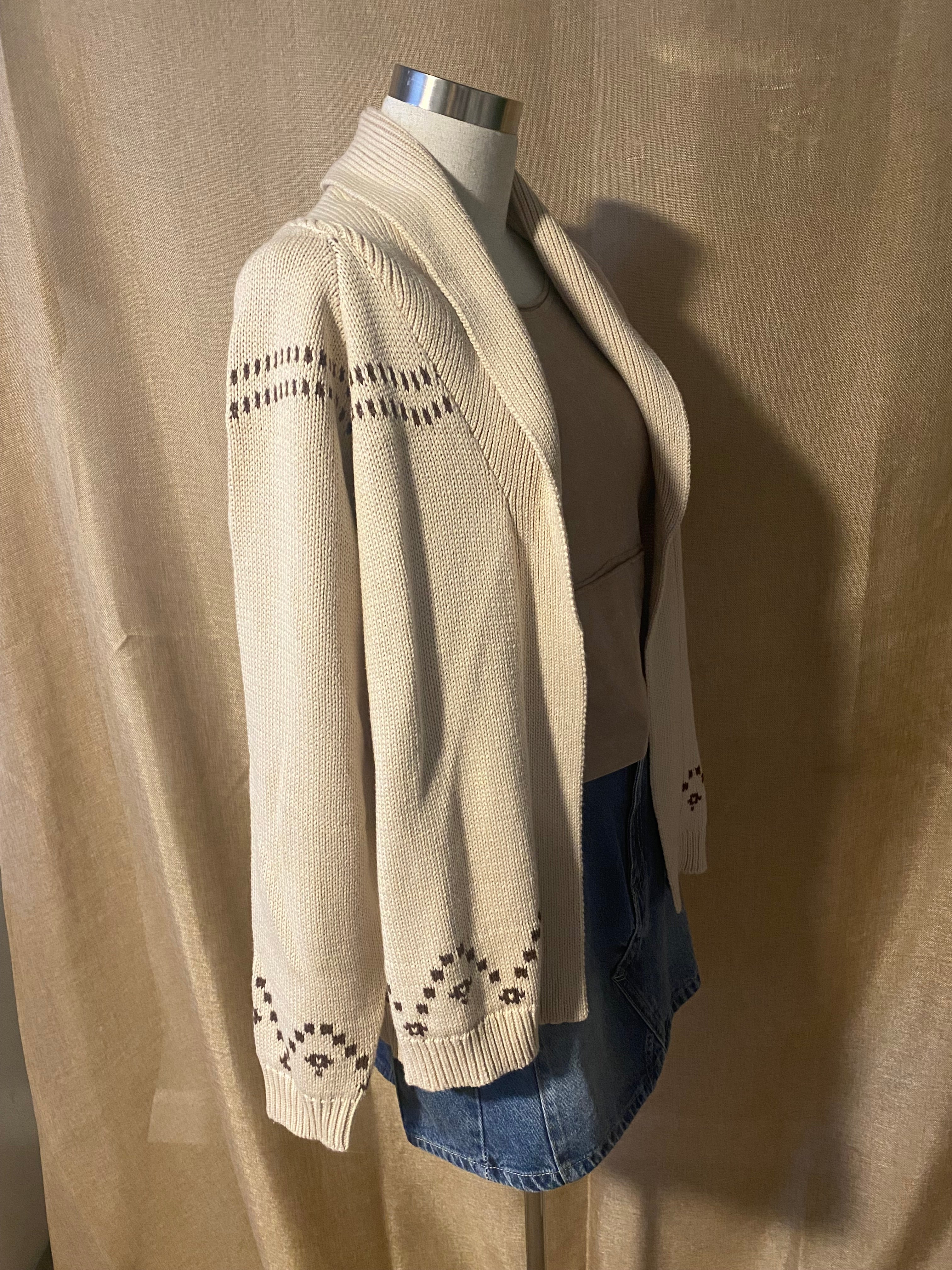 Shawl Collar Cardigan