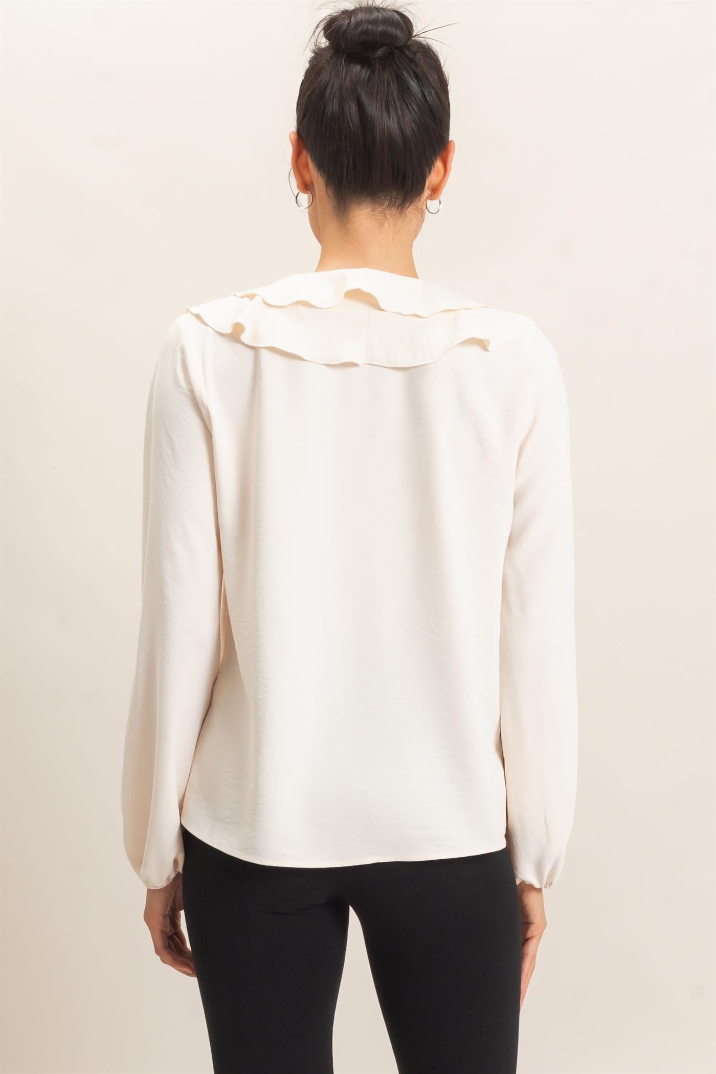 Carly Ruffle Blouse