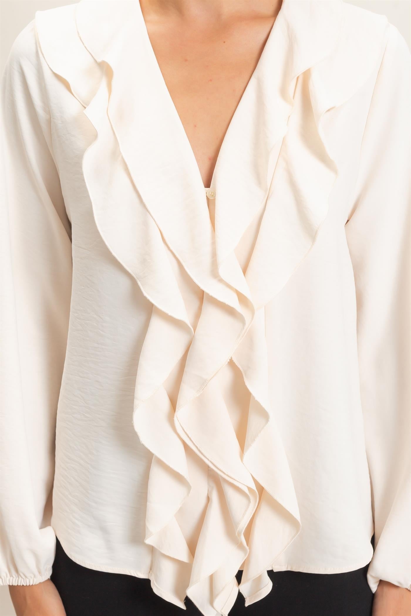 Carly Ruffle Blouse