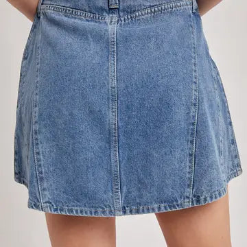 Denim Mini Skirt