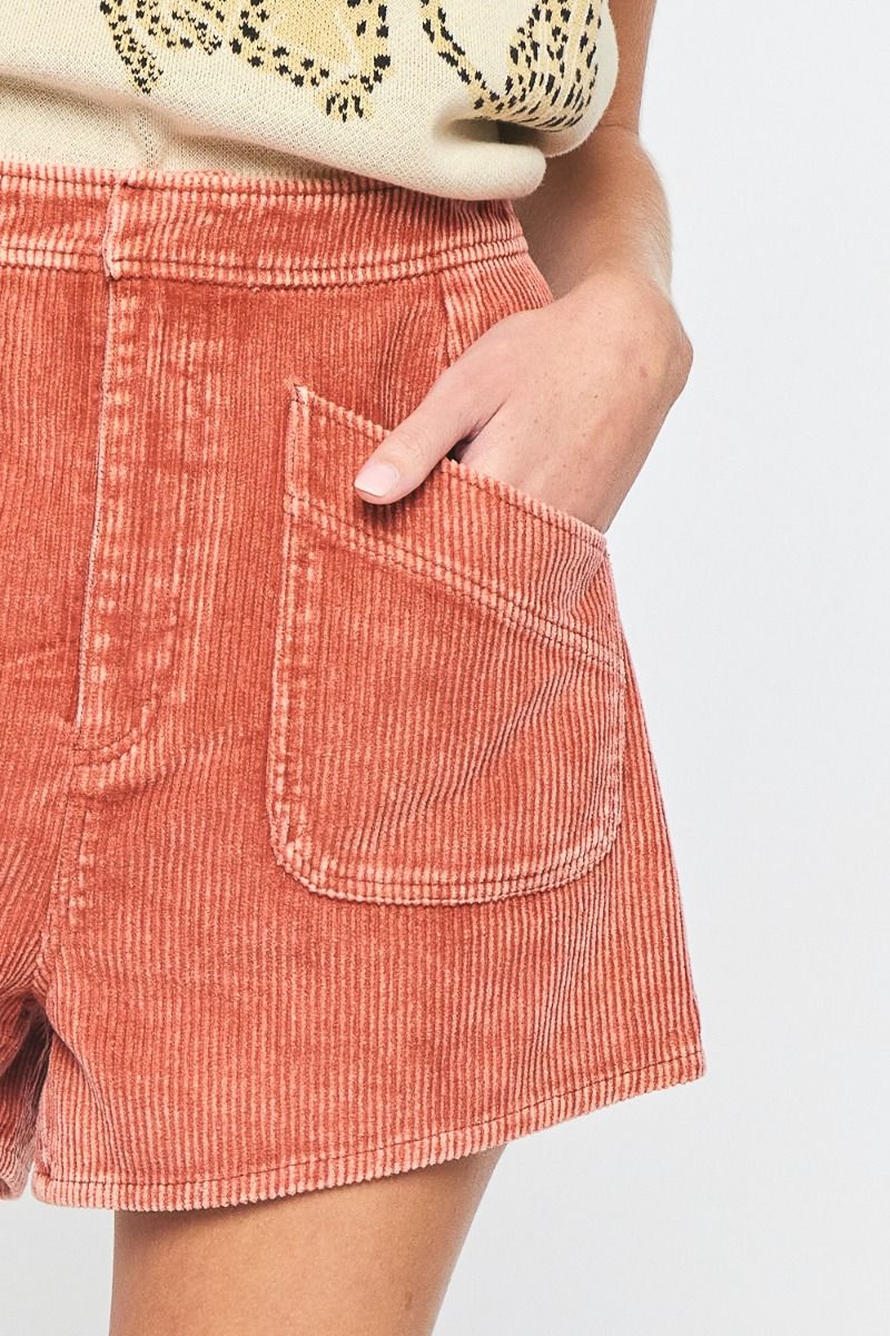 Corduroy Shorts