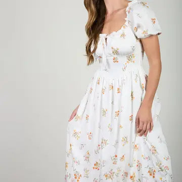 Falling Floral Dress