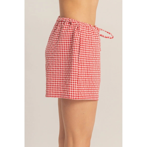 Gingham Shorts