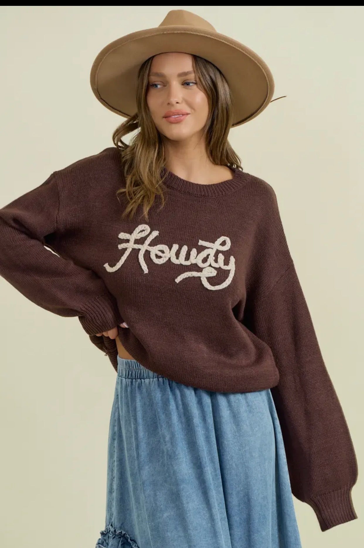 Howdy Yarn Sweater