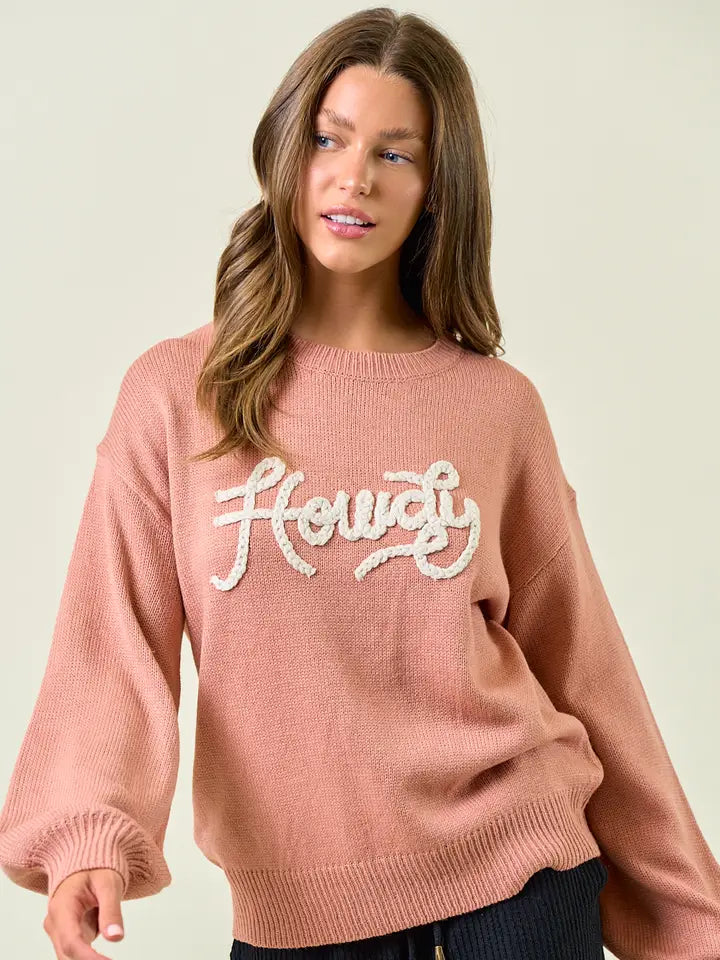 Howdy Yarn Sweater