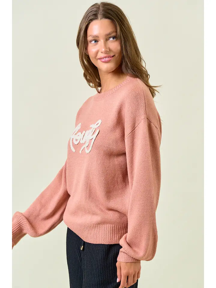 Howdy Yarn Sweater