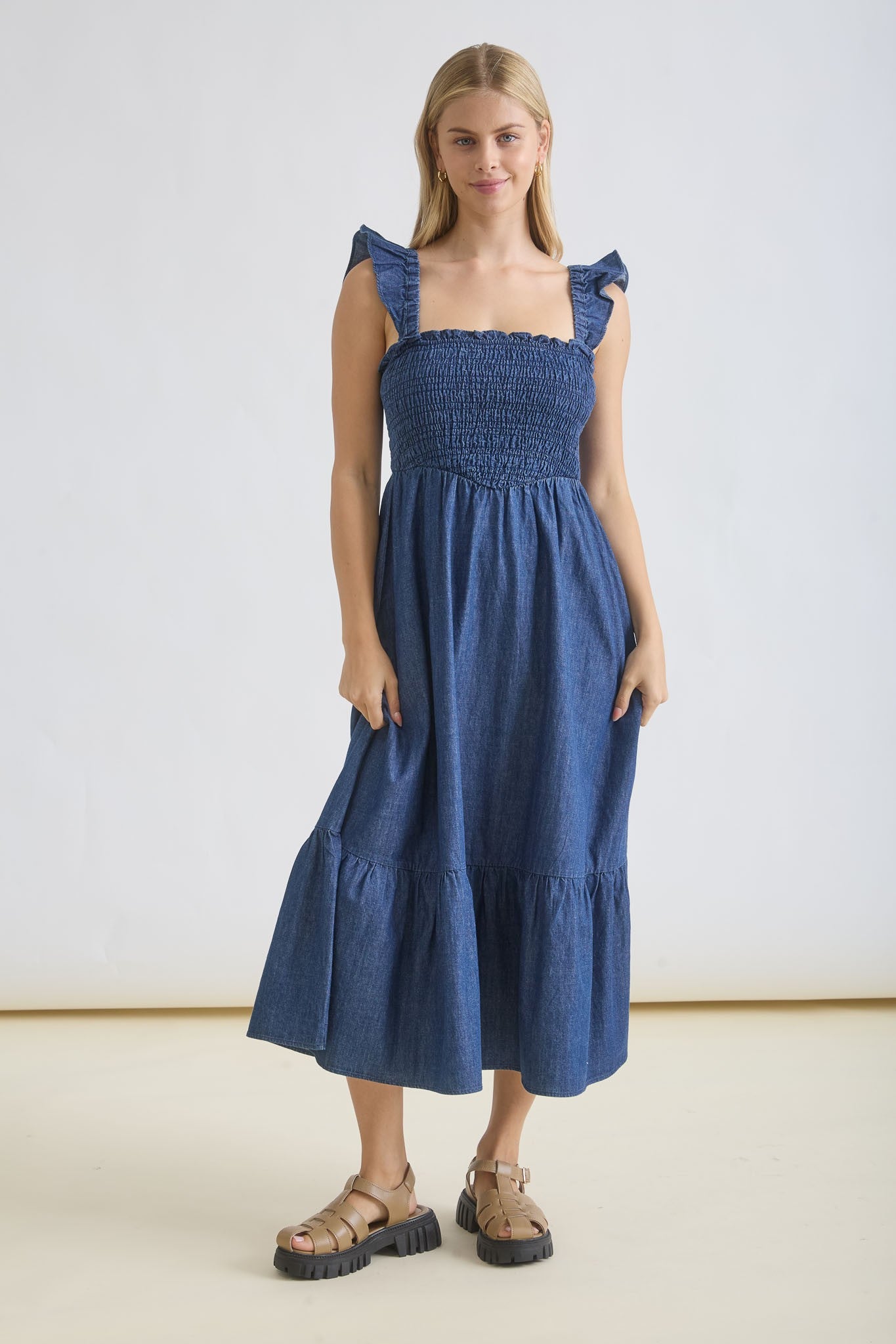 Kelli Denim Dress