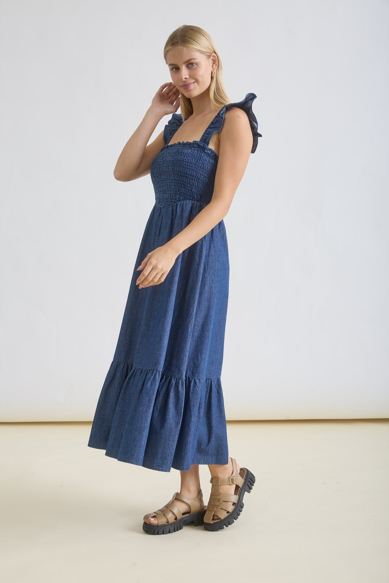 Kelli Denim Dress