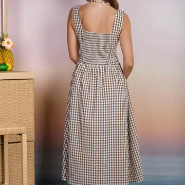 Lauren Gingham Dress