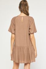 Maya Short Sleeve Dress