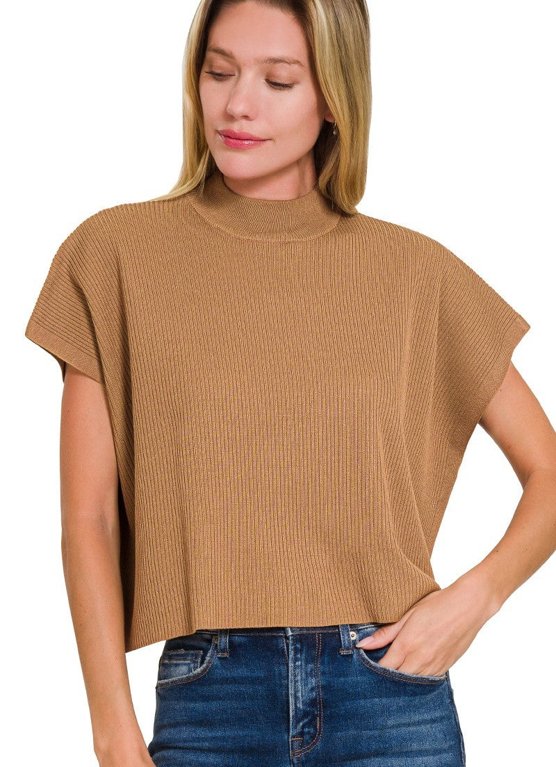 Mock Neck Sweater