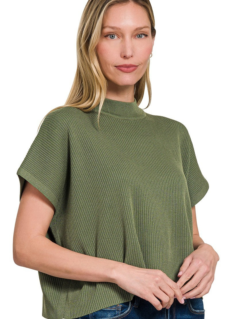 Mock Neck Sweater