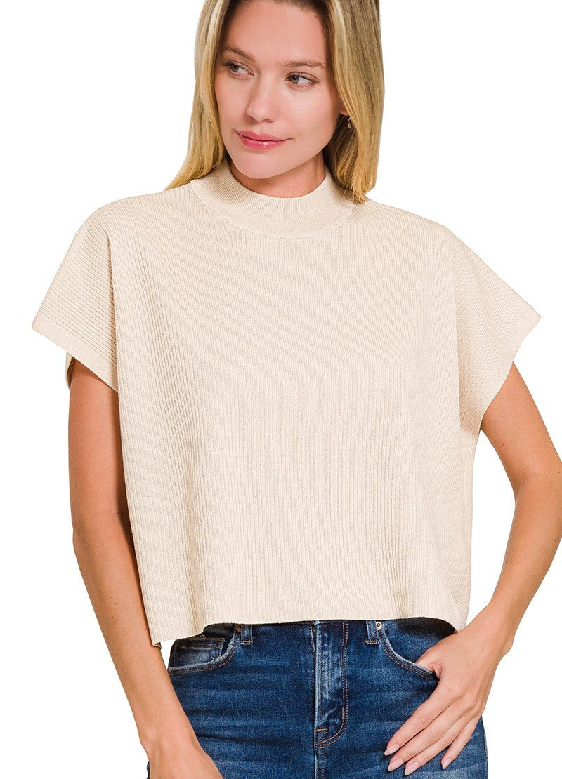 Mock Neck Sweater