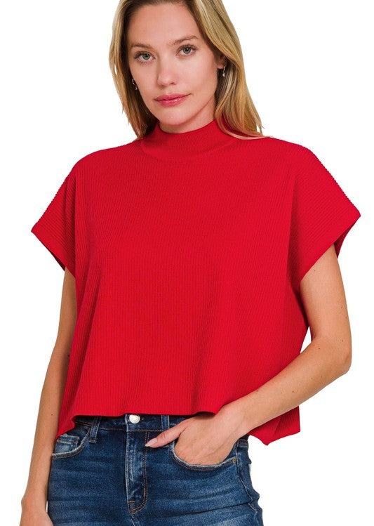 Mock Neck Sweater