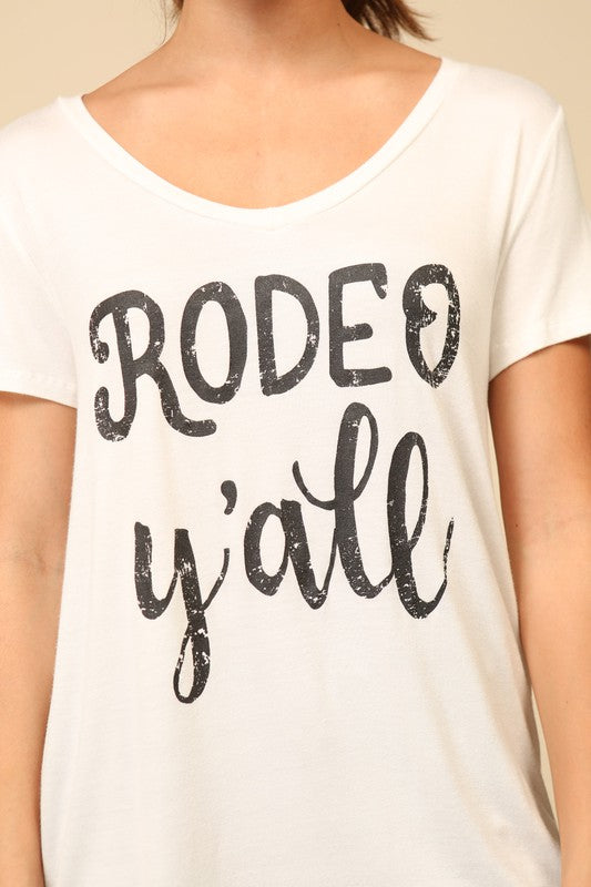Rodeo Y'all Tee