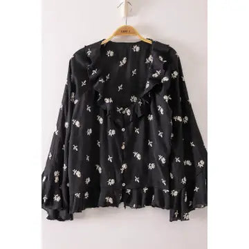 Sasha Embroidered Top