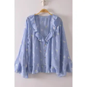 Sasha Embroidered Top