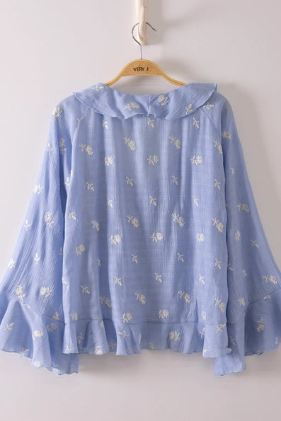 Sasha Embroidered Top
