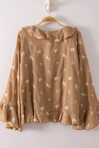 Sasha Embroidered Top