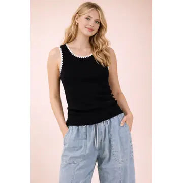 Escala Knit Tank Top