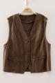 Dutton Suede Vest