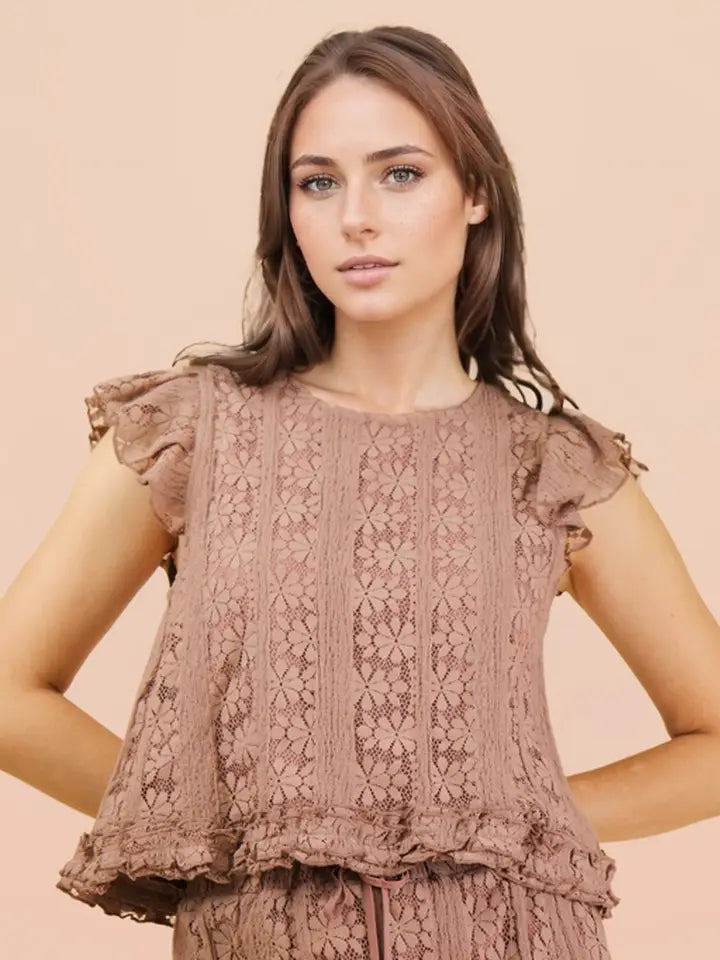 Luisa Lace Top