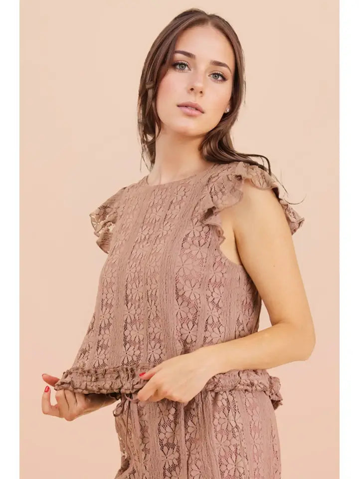 Luisa Lace Top