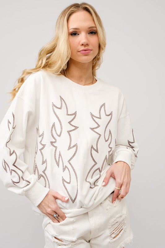 Boot Stitch Sweatshirt